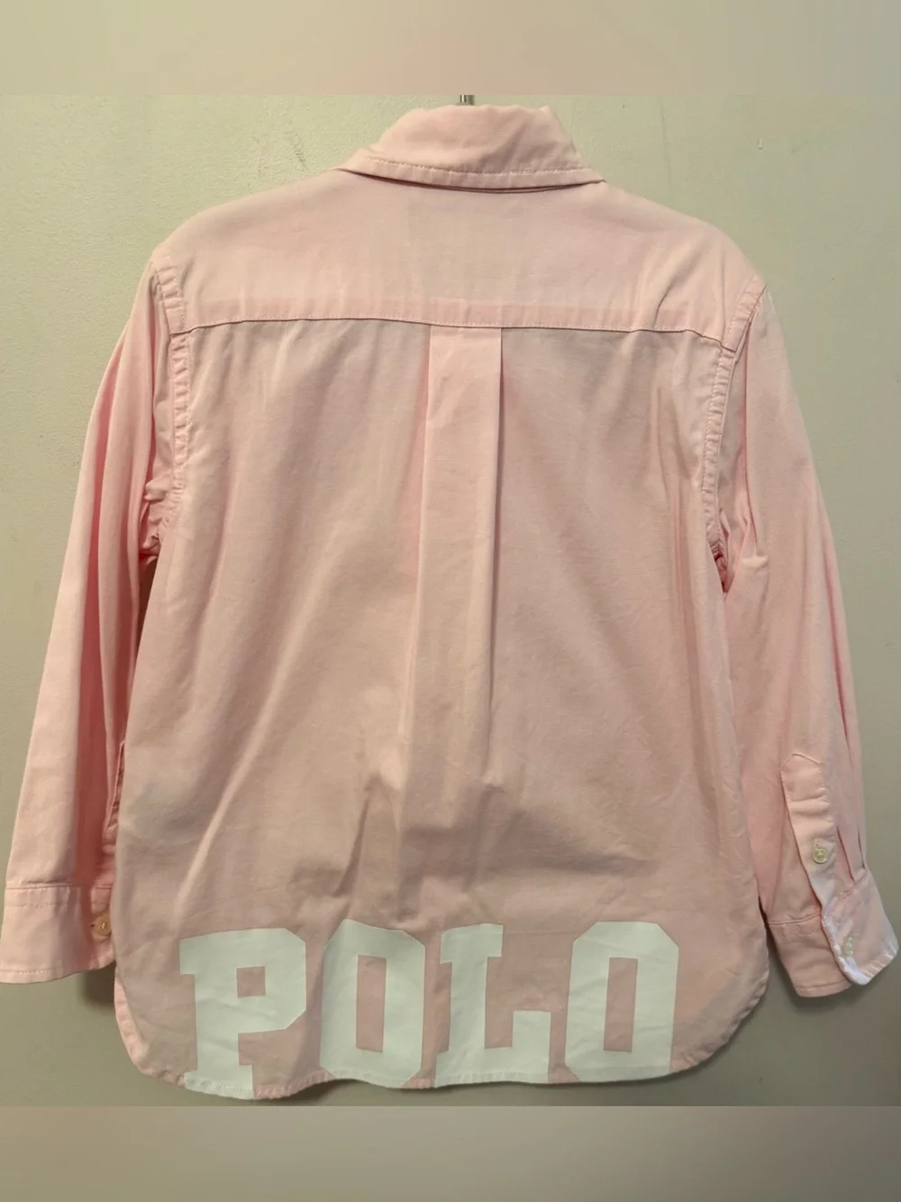 Ralph Lauren Light Pink Button-Down Oxford Shirt